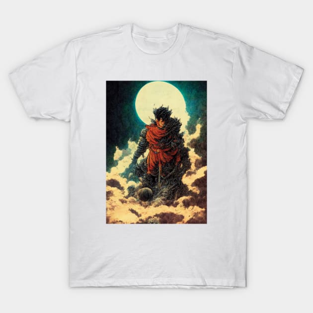 GOKU PAINTING ART T-Shirt by MadeBYAhsan